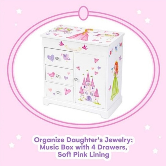 Jewelkeeper Fairy Princess Musical Jewelry Box Dance of the Sugar Plum Fairy NIB - Picture 3 of 12